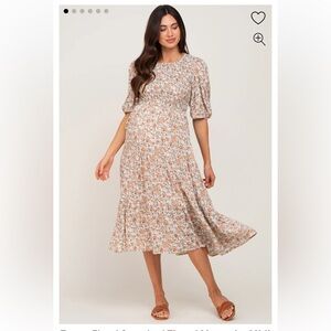 Pinkblush size s maternity dress, floral